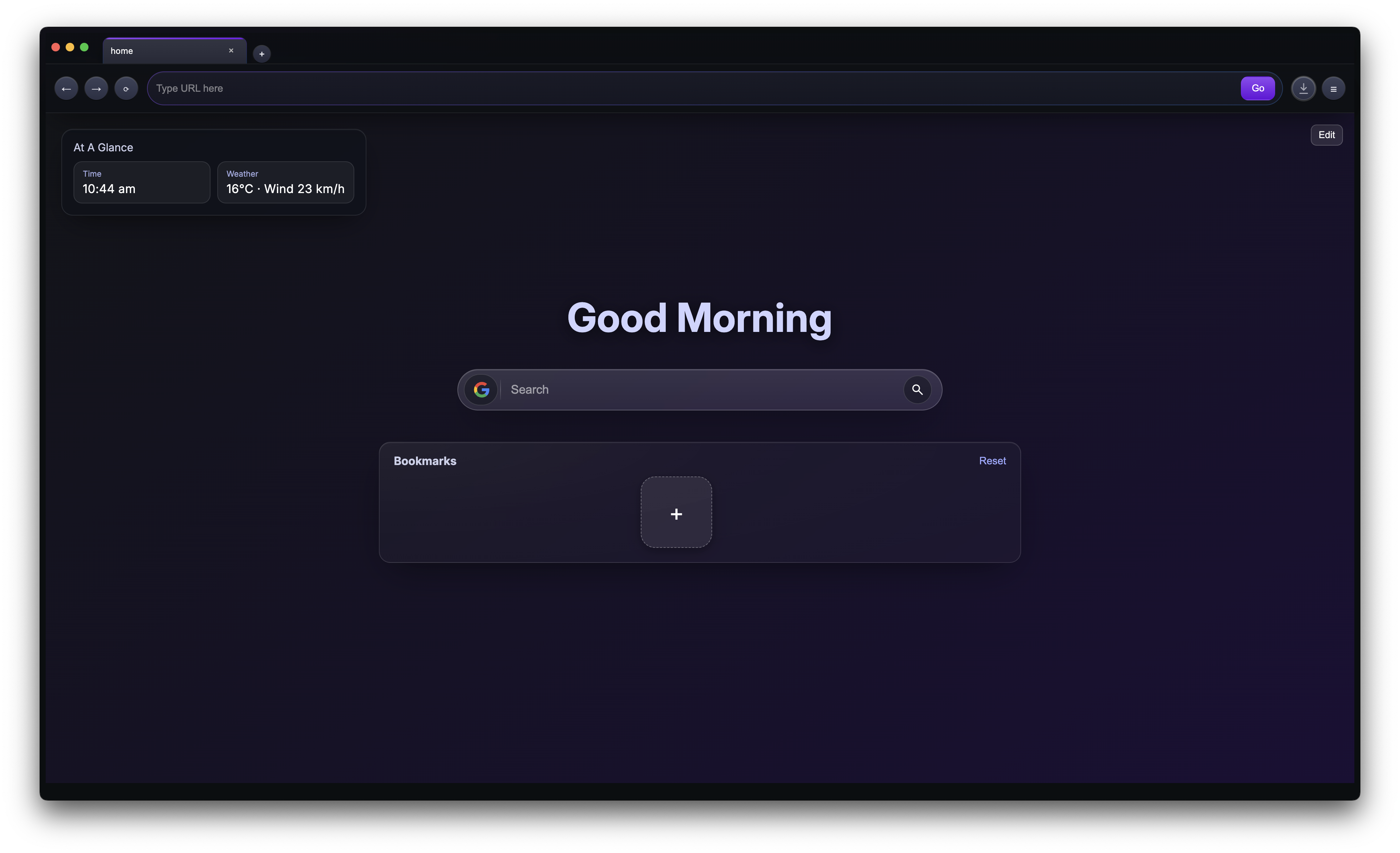 Nebula Browser Project Image
