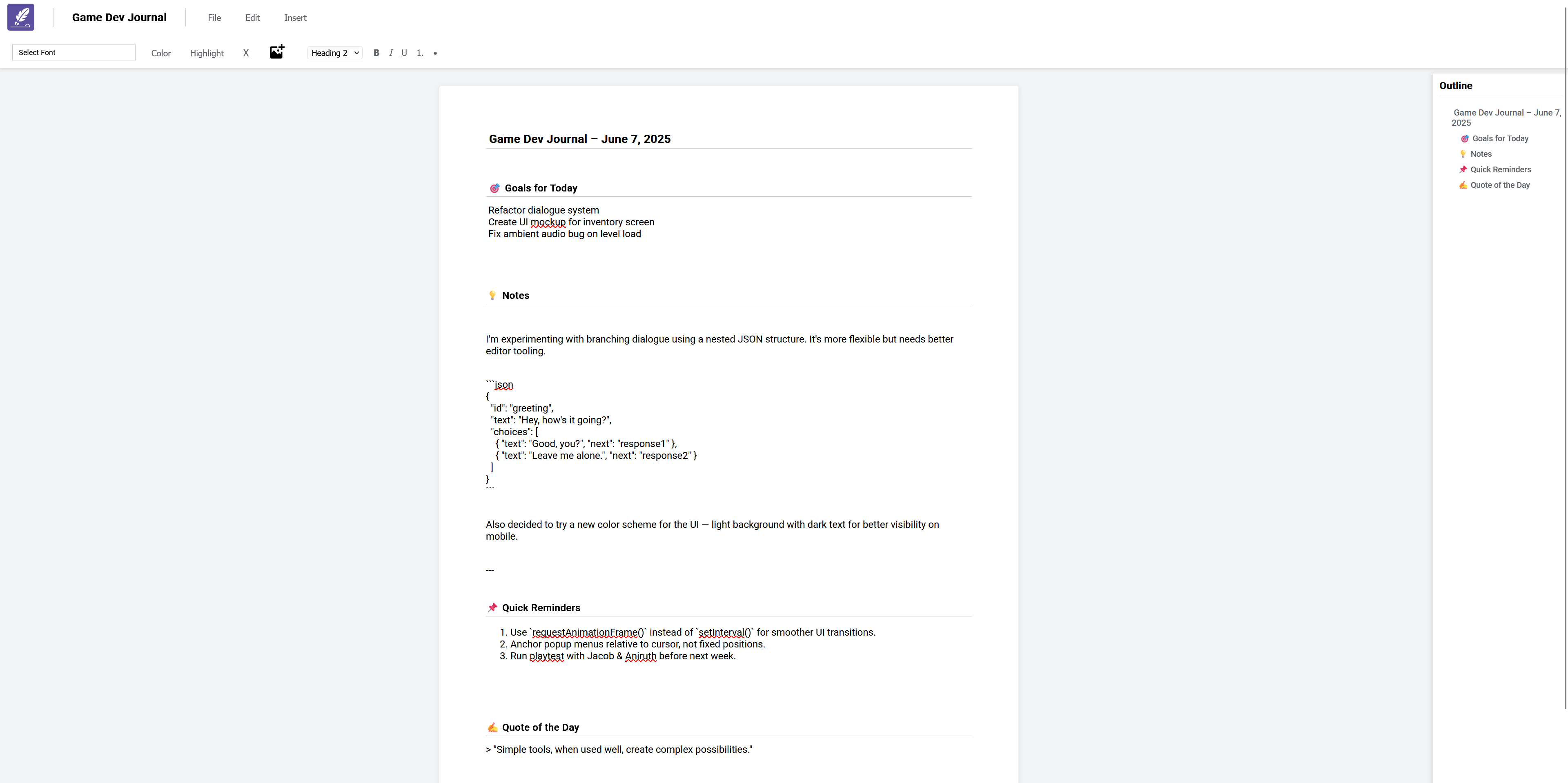 Seeing Inscribe in Practice